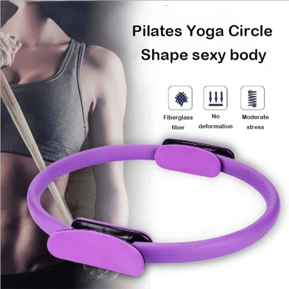 Yoga Fitness Ring - Oefening Yoga Pilates Ring Multifunctionele sportweerstandsring