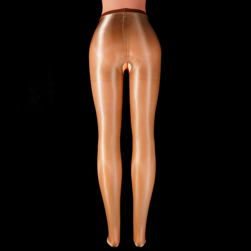 Yoga Fitness Fit Club - Vrouwen Sheer Panty Leggings Shiny Panty