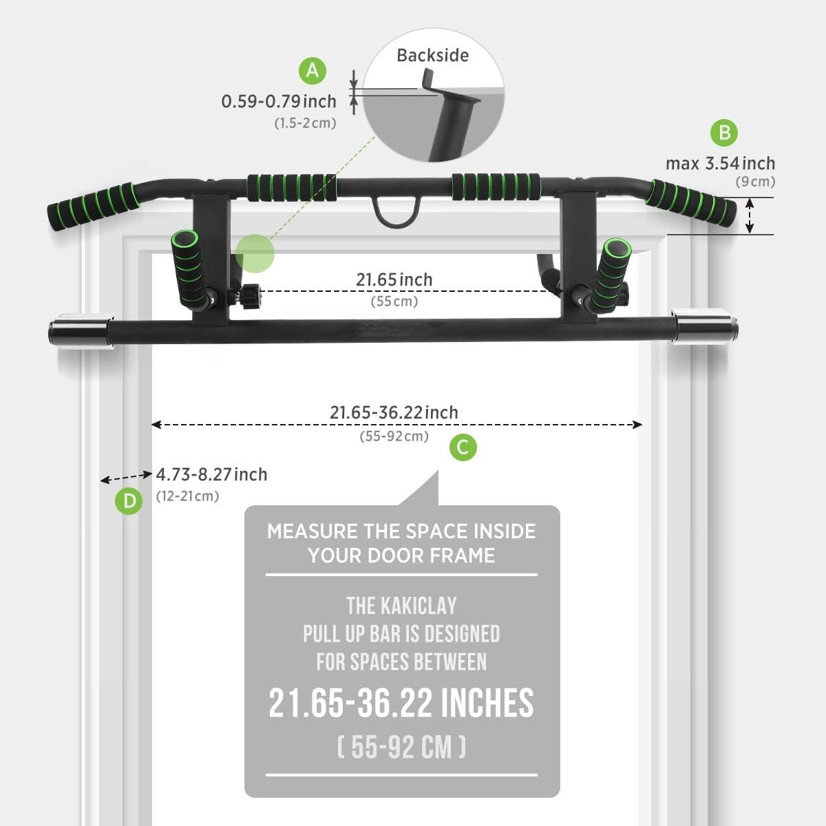 Pull Up Bar Doorframe - Wellshow Sport Deurkozijn Pull-up Bar Chin-up