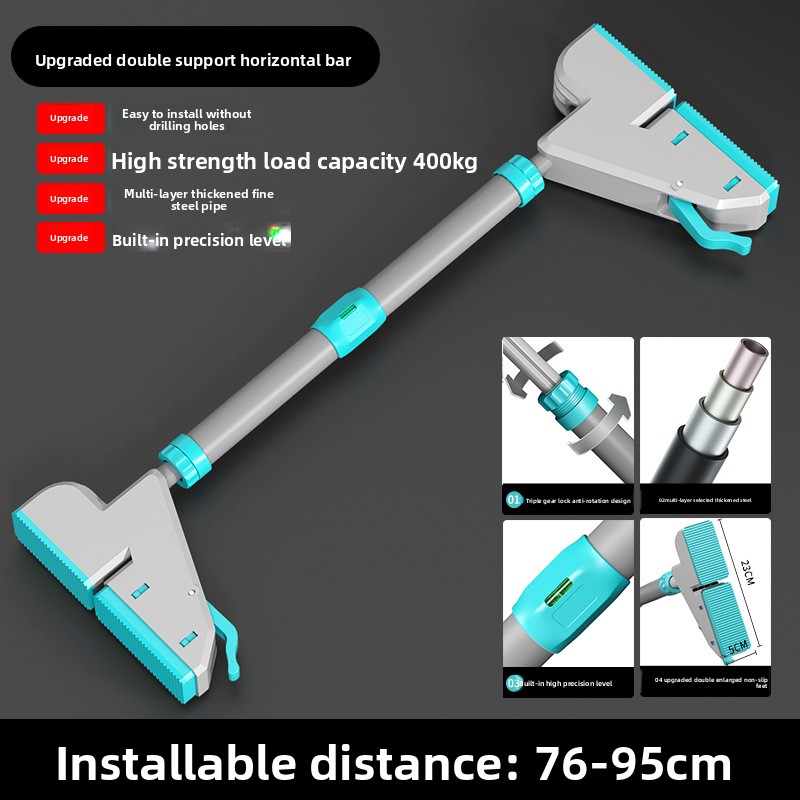 Pull Up Bar Doorframe - Deurkozijn zonder boren Optrekstang Stalen wandgemonteerde