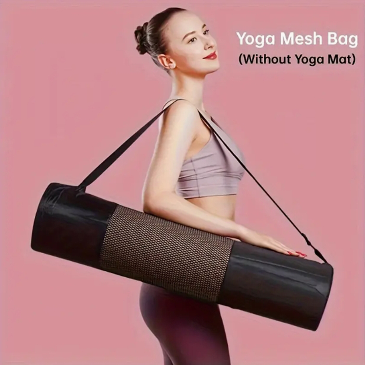 Yoga Of Fitness - 1 ademende mesh tas voor opbergen
