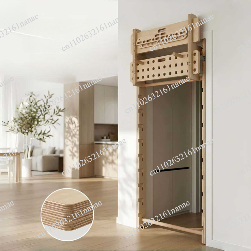 Pull Up Bar Doorframe - Multifunctioneel fitnessframe voor thuisgebruik, klimwand voor