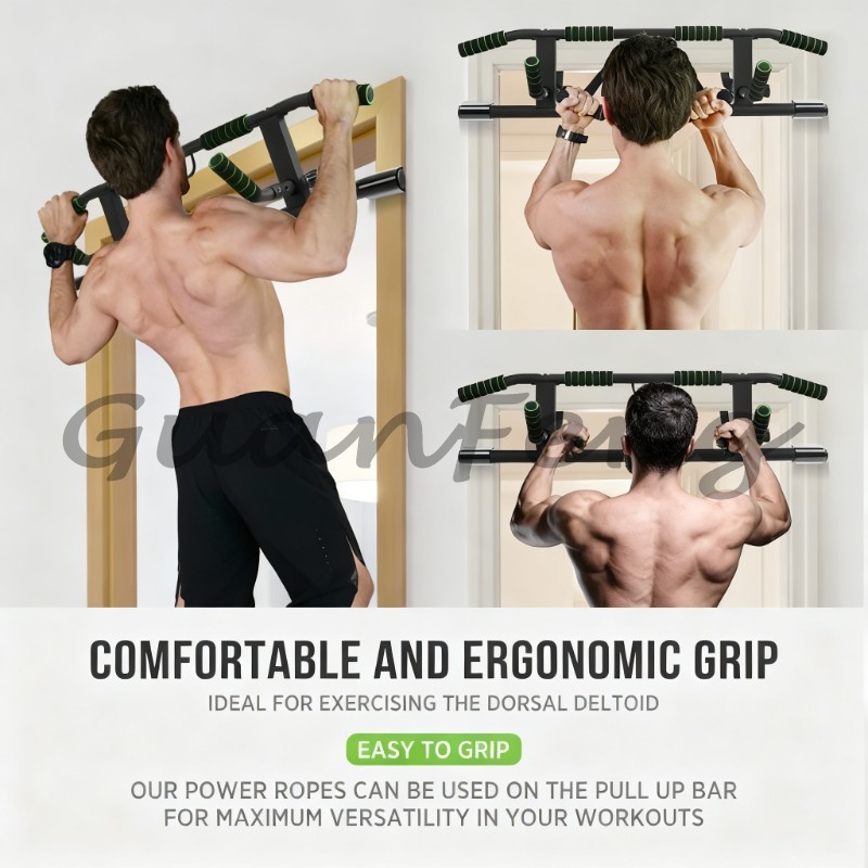 Pull Up Bar Doorframe - Deurframe Pull-Up Chin-Up Dip Bar zonder
