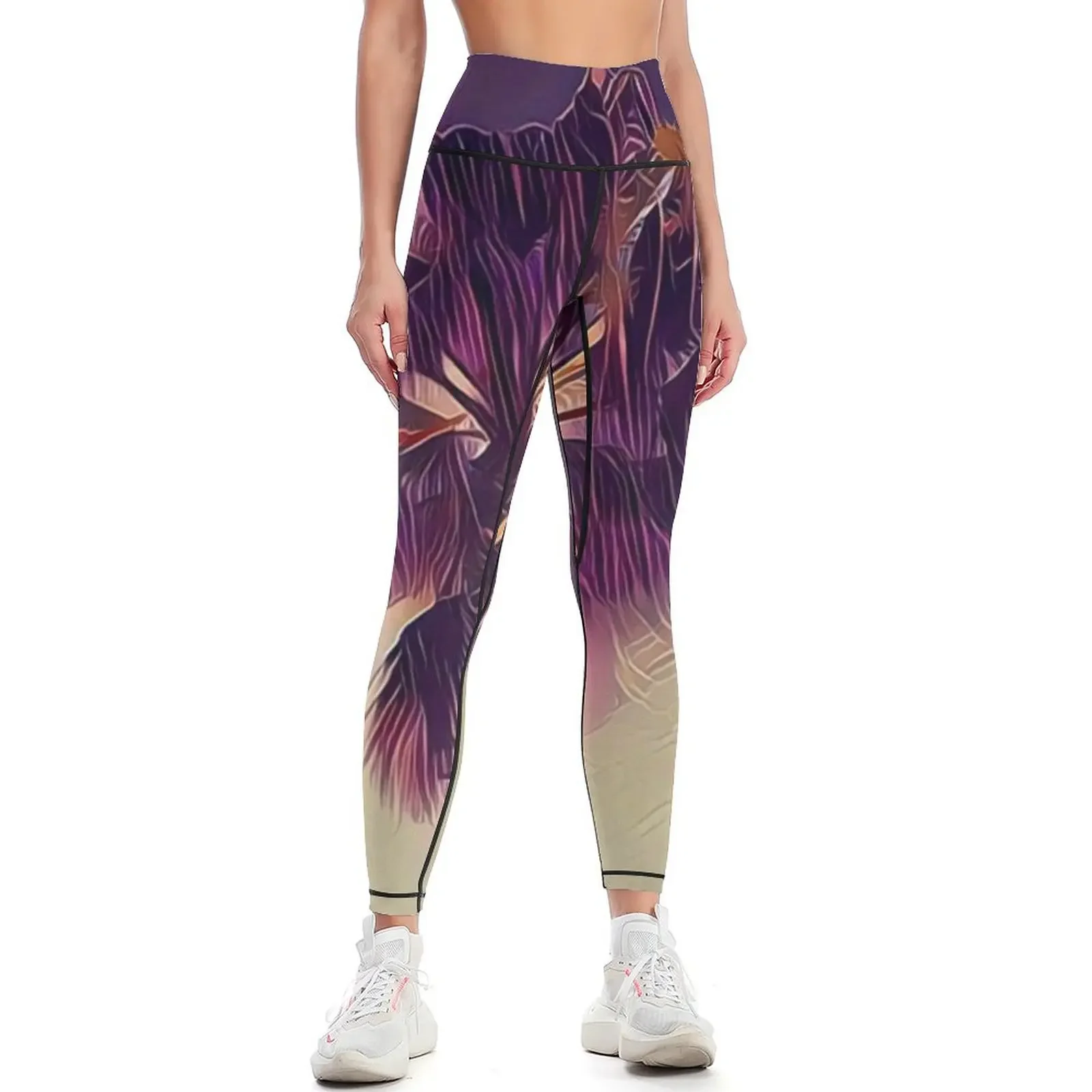 Yoga Fitness California - California Palm Cinema K1 Leggings gym