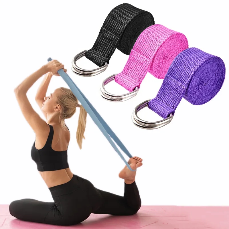 Yoga Fitness Ring - 183*3.8cm Yoga Band Katoen Oefening Yoga