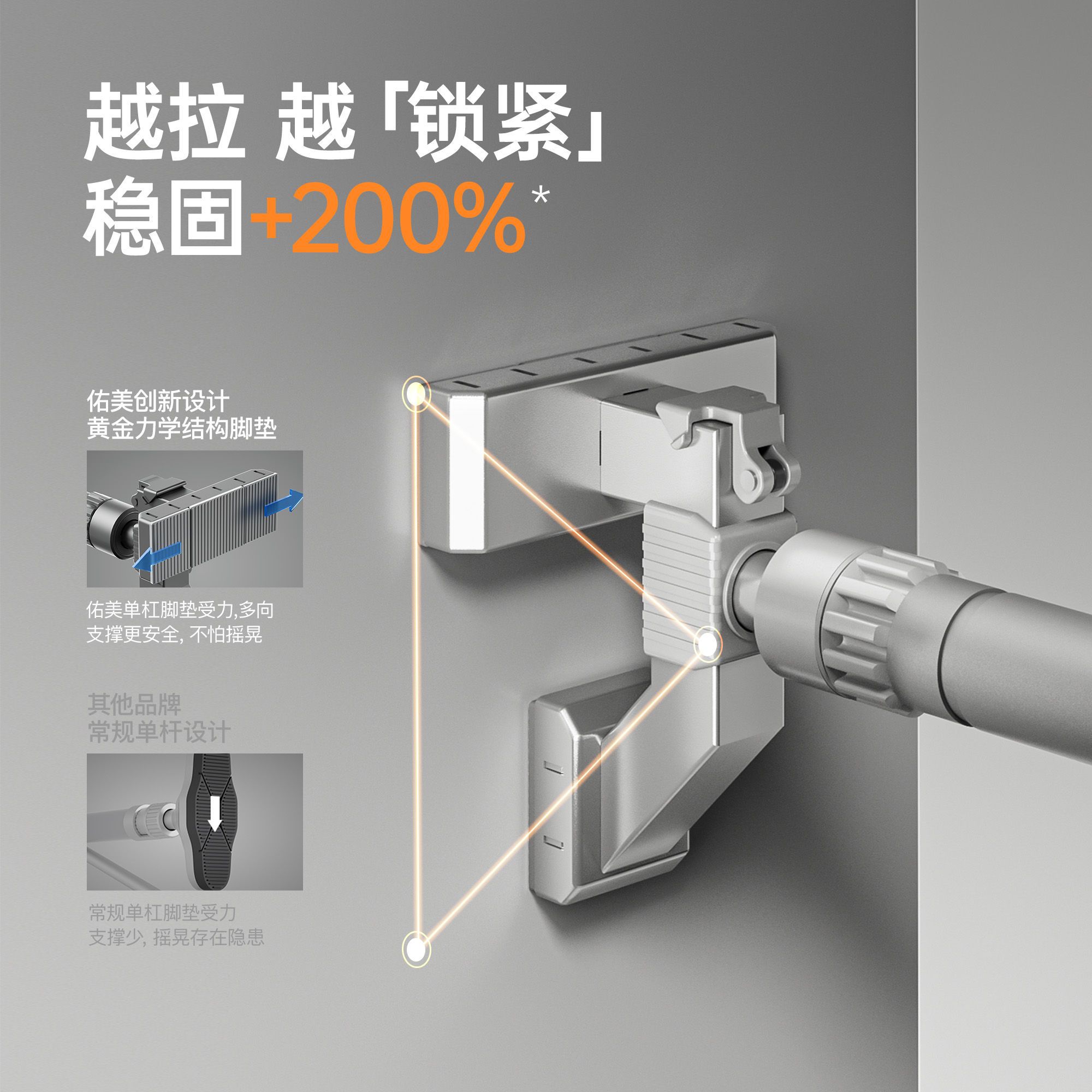 Pull Up Bar Doorframe - Horizontale stang voor binnen, huishoudelijk pull-up