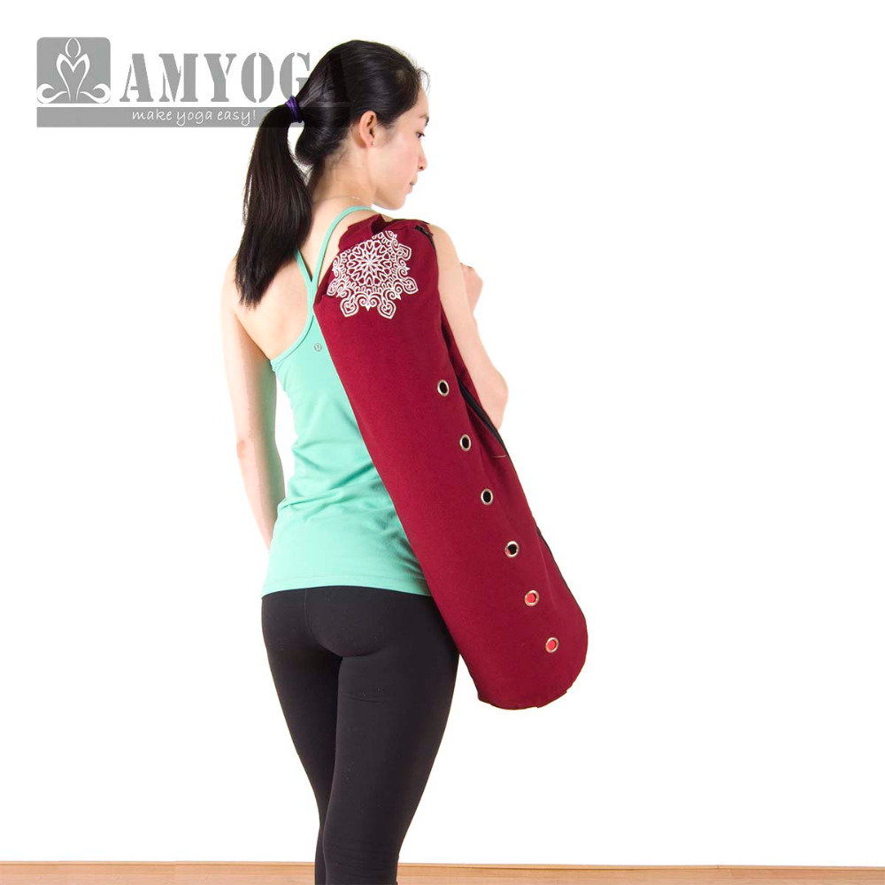 Yoga Of Fitness - Canvas yogamat tas, schoudertas, gymmat tas,