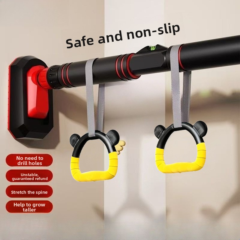 Pull Up Bar Doorframe - Horizontale stang voor binnen, fitnessapparaat voor