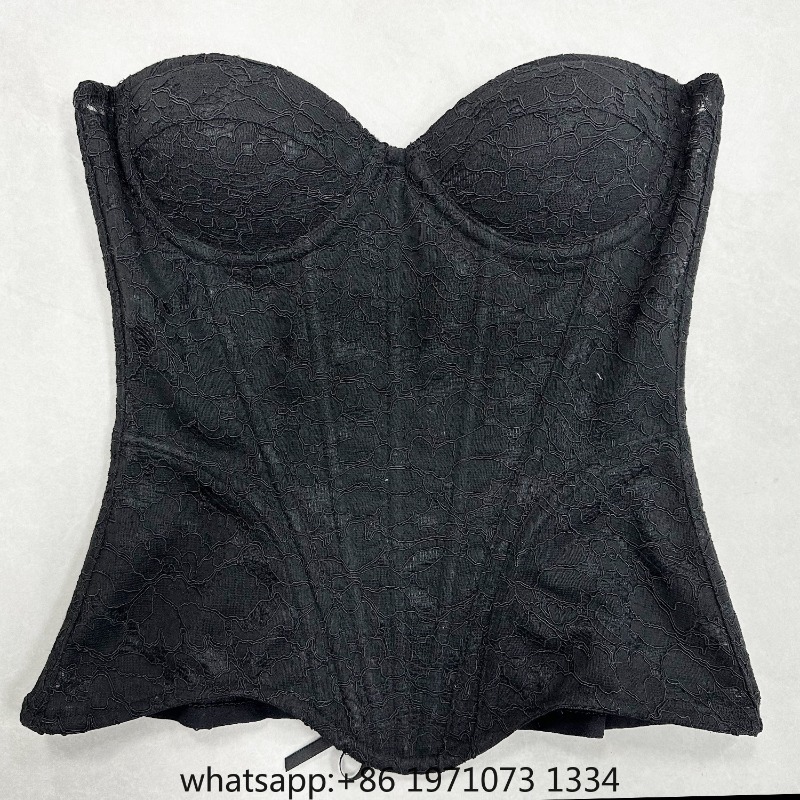Waist Trainer Women - Vrouwen kanten korset bustier bovenbuste luxe