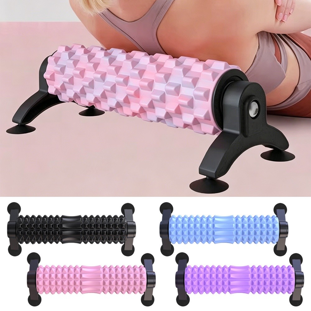 Yoga Fitness Massage - Massagehulpmiddel Massief schuim Schuimroller Zuignap Spierontspanningshulpmiddel