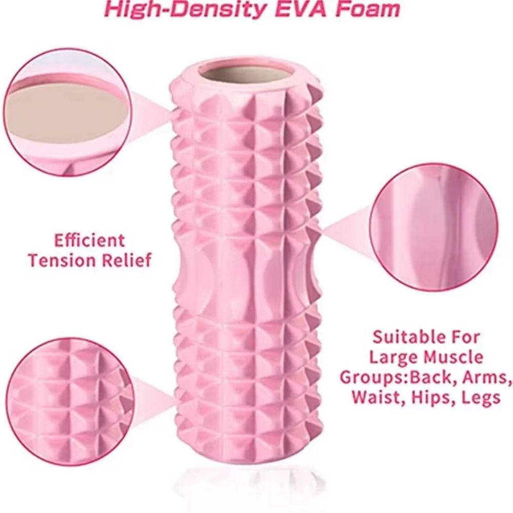 EVA Foam Fitness Rugroller Tri - Yoga Fitness Massage recensie en prijs