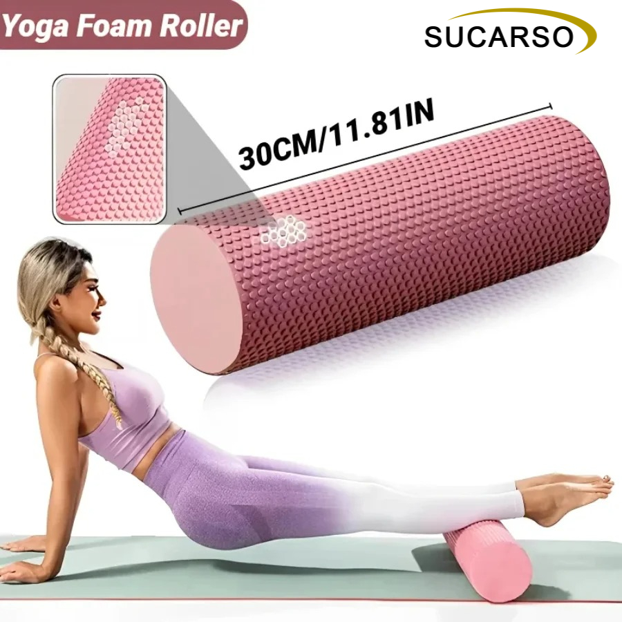 30x10cm EVA Textuur Foamroller - Yoga Fitness Massage recensie en prijs