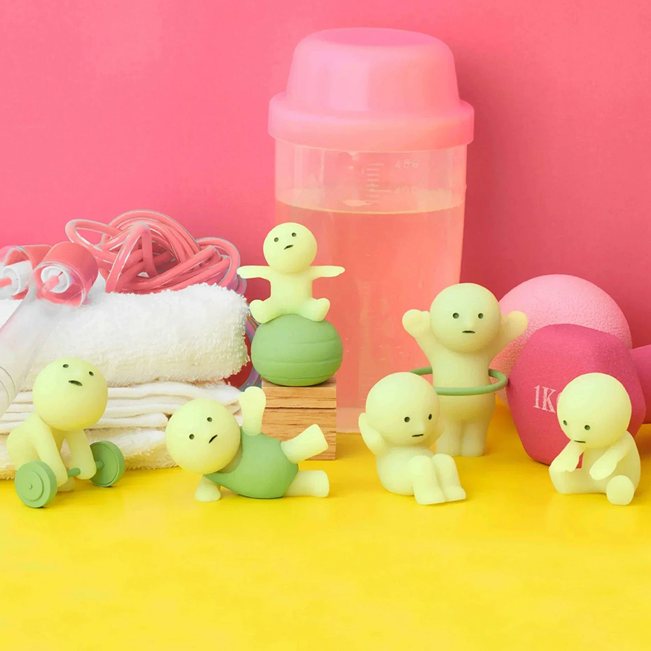 Glow-in-the-dark minifiguur se - Yoga In Fitness First recensie en prijs