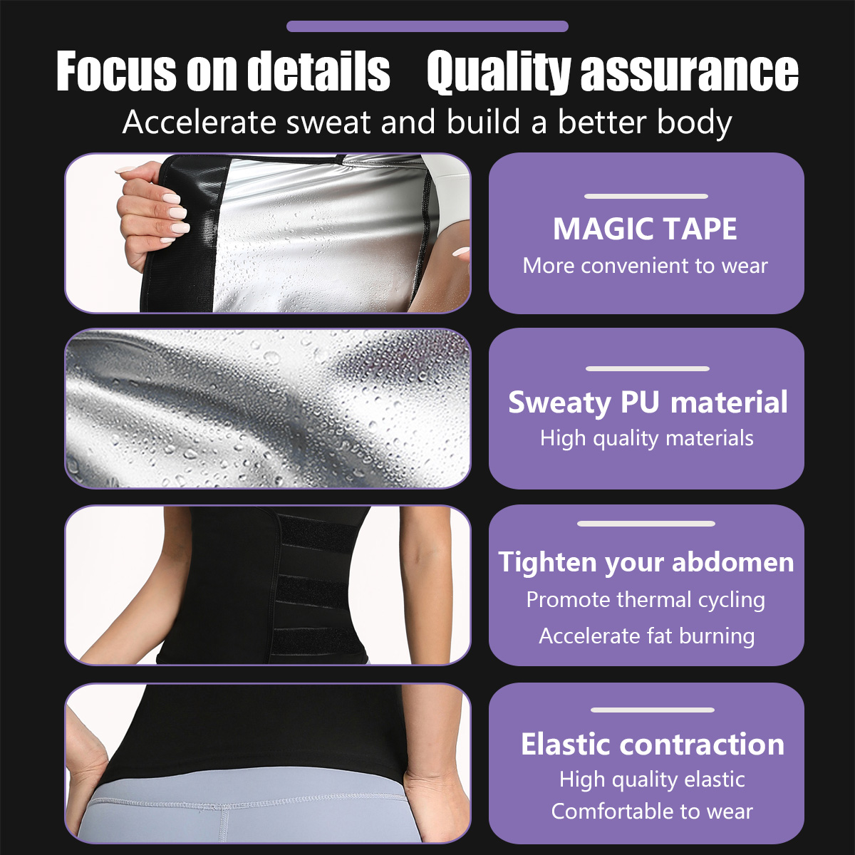 Saunapak voor vrouwen, zweet b - Waist Trainer Women recensie en prijs