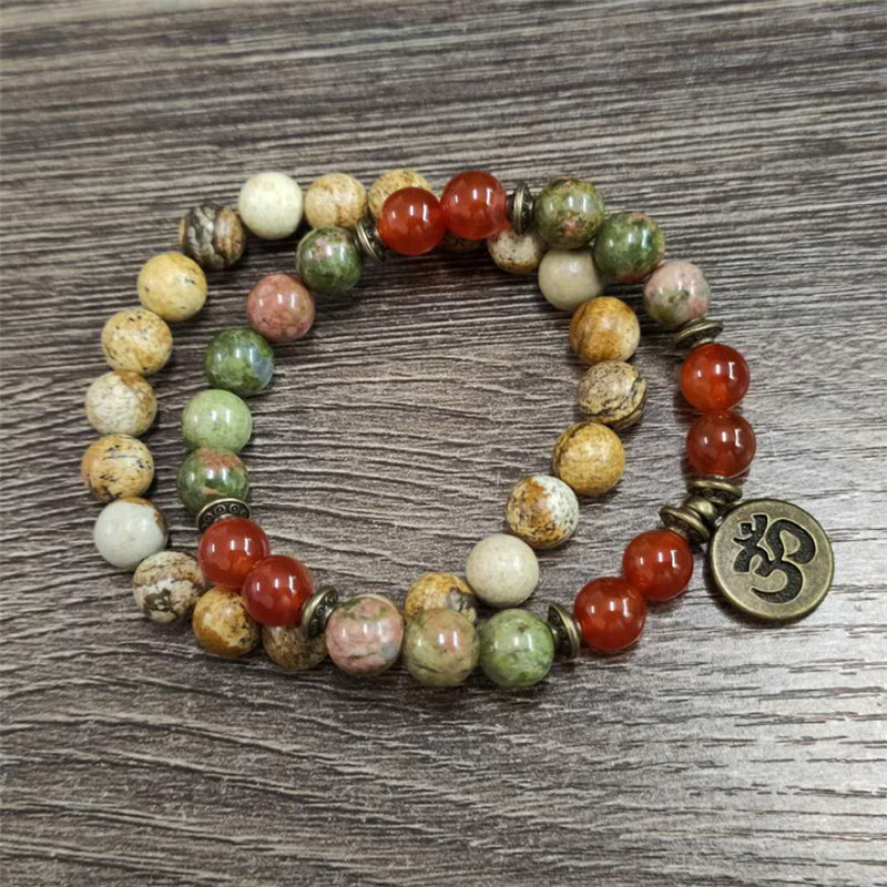 Charm Stone Pols Mala Healing  - J-Yoga Fitness recensie en prijs