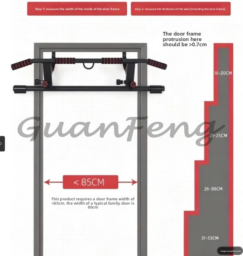 Deurframe Pull-Up Chin-Up Dip  - Pull Up Bar Doorframe recensie en prijs