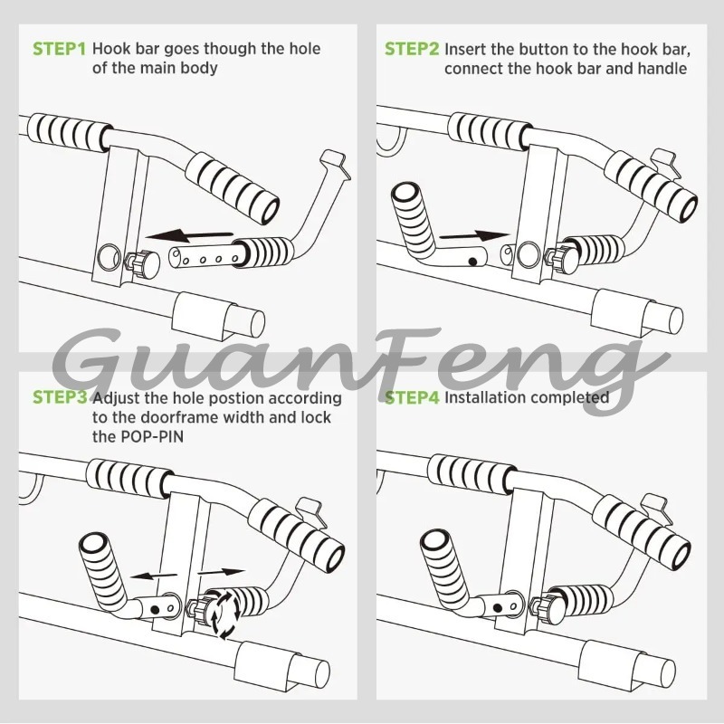 Deurframe Pull-Up Chin-Up Dip  - Pull Up Bar Doorframe recensie en prijs