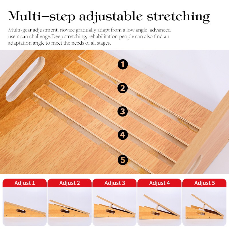 Verstelbaar houten balansbord  - Yoga Fitness Trainer recensie en prijs
