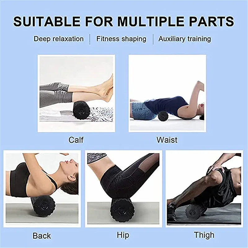4-snelheden vibrerende elektri - Yoga Fitness Massage recensie en prijs