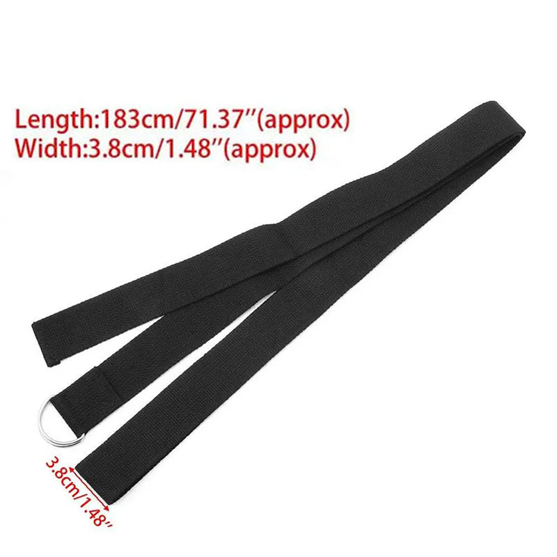 183*3.8cm Yoga Band Katoen Oef - Yoga Fitness Ring recensie en prijs
