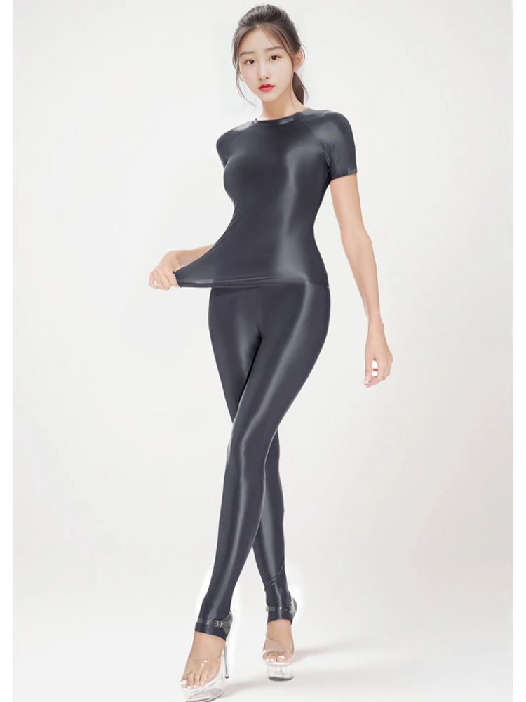 M-XL Glanzend Glanzend Elastis - Yoga Fitness Fit Club recensie en prijs