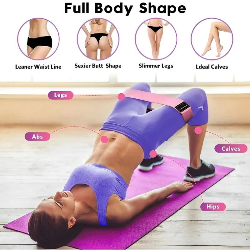 3 stuks stoffen weerstandsband - Yoga Fitness Trainer recensie en prijs