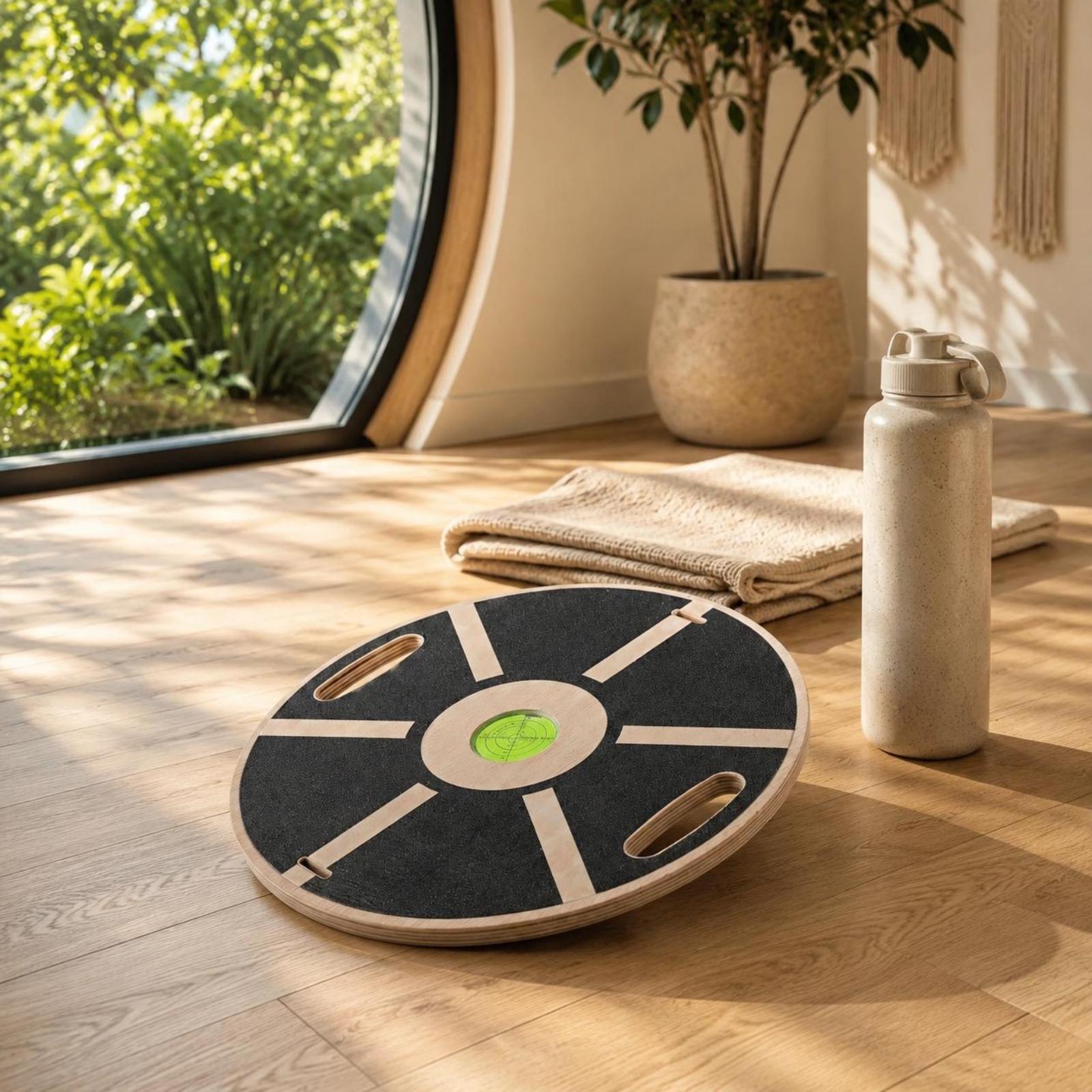 Home Fitness Houten Balansbord - Yoga Fitness Trainer recensie en prijs