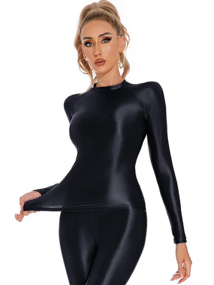 Glanzend Glanzend Elasitc Shir - Yoga Fitness Fit Club recensie en prijs