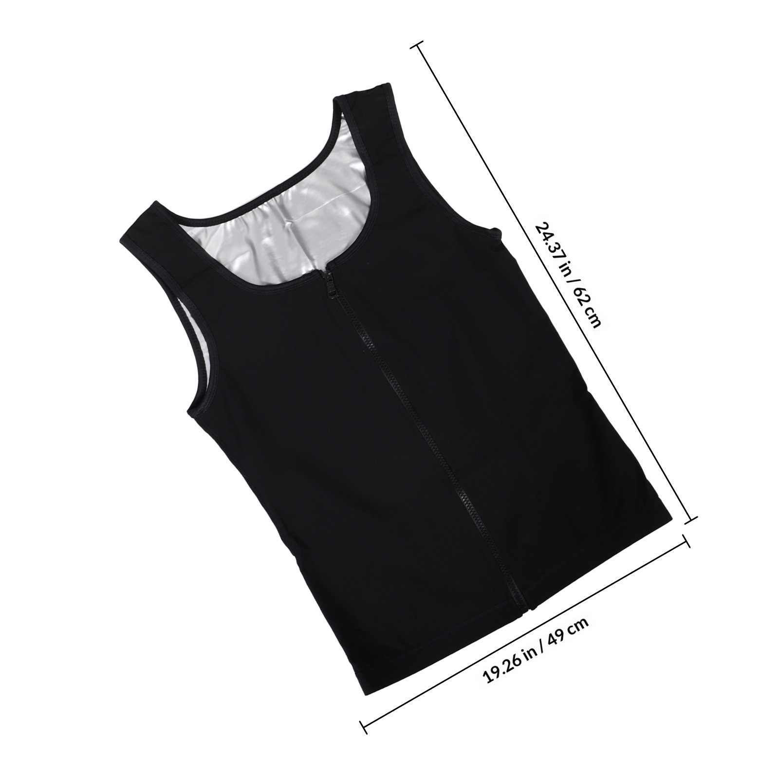 Herensweatvest met rits, compr - Yoga Fitness Trainer recensie en prijs