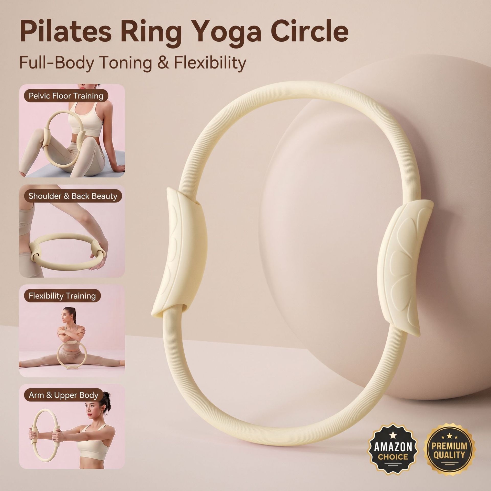 Pilatesring, yogaring, bekkenb - Yoga Fitness Ring recensie en prijs