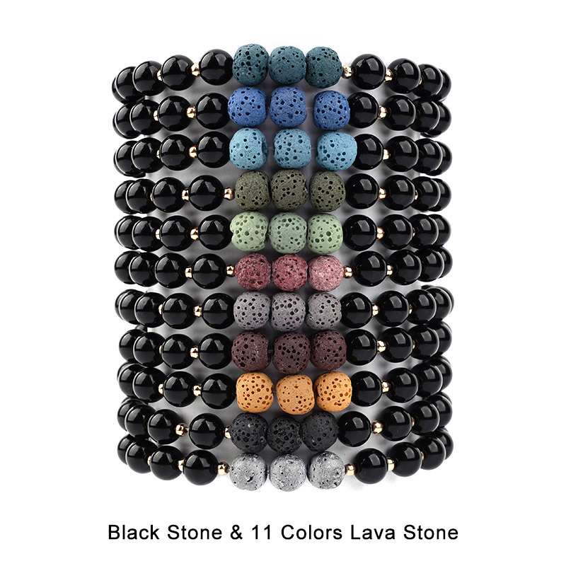 8mm Lava Steen Aromatherapie E - J-Yoga Fitness recensie en prijs