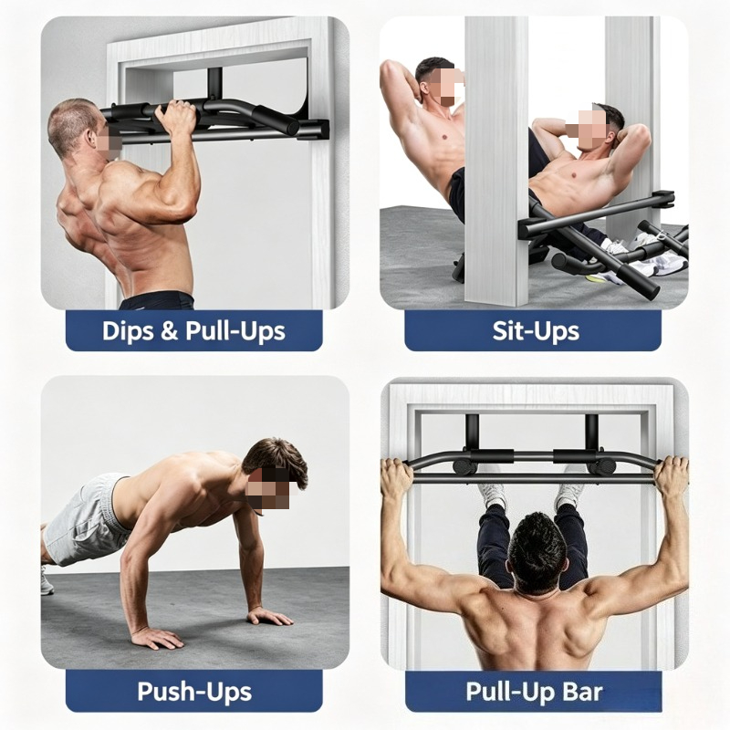 Draagbare deurframe chin-up ba - Pull Up Bar Doorframe recensie en prijs